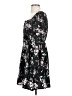 Assorted Brands 100% Polyester Floral Black Casual Dress Size S - photo 5
