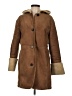 Lands' End 100% Polyester Brown Coat Size M - photo 1
