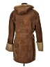 Lands' End 100% Polyester Brown Coat Size M - photo 2