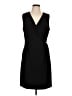 Calvin Klein Solid Black Cocktail Dress Size L - photo 1