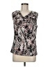 Kasper Black Sleeveless Blouse Size M - photo 1