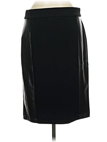 MICHAEL Michael Kors Faux Leather Skirt (view 2)