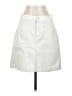 J.Crew Solid White Casual Skirt Size 4 - photo 1