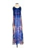 Lulus 100% Polyester Tie-dye Blue Cocktail Dress Size M - photo 1