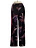 IMAN Paisley Black Casual Pants Size XS - photo 2