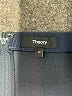 Theory 100% Polyester Solid Black Formal Skirt Size 10 - photo 4