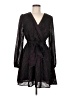 ModCloth 100% Polyester Chevron-herringbone Black Cocktail Dress Size M - photo 1