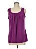 Covington Purple Sleeveless Blouse Size M - photo 1