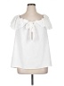Shein Curve 100% Polyester White Sleeveless Blouse Size 1X - photo 1