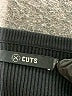 CUTS 100% Nylon Black Cardigan Size L - photo 7