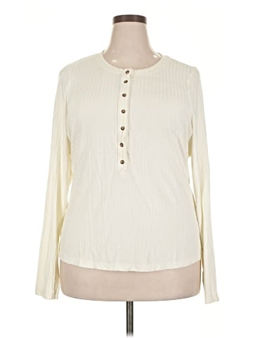By Anthropologie Long Sleeve Blouse (view 1)
