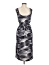 Veronica M. Graphic Gray Blue Casual Dress Size M - photo 1