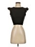 Zara Black Short Sleeve Top Size S - photo 1