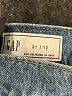 Gap 100% Cotton Blue Denim Skirt Size 31 waist - photo 3