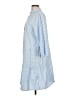 Unbranded 100% Polyester Checkered-gingham Blue Casual Dress Size L - photo 5