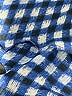 Mango Checkered-gingham Blue Casual Dress Size 4 - photo 8