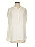 Vince. Ivory Short Sleeve Blouse Size S - photo 1