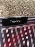 Theory Stripes Black Short Sleeve Button-Down Shirt Size M - photo 7