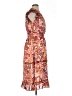 CeCe Paisley Orange Cocktail Dress Size L - photo 4