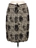 Max Studio Animal Print Black Brown Casual Skirt Size M (estimated) - photo 1