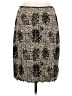 Max Studio Animal Print Black Brown Casual Skirt Size M (estimated) - photo 2