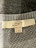Ann Taylor LOFT 100% Cotton Gray Pullover Sweater Size M - photo 7