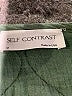 Self Contrast 100% Cotton Floral Green Jacket Size M - photo 6