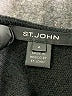St. John Solid Black Casual Dress Size 4 - photo 7
