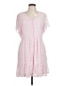 Unbranded 100% Polyester Pink Casual Dress Size L - photo 1