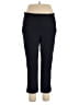 Tribal Solid Black Active Pants Size 16W - photo 1