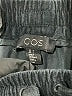 Cos 100% Cotton Solid Black Track Pants Size 4 - photo 6