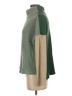Zeagoo 100% Acrylic Color Block Green Turtleneck Sweater Size S - photo 5