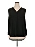 Torrid 100% Polyester Black Sleeveless Blouse Size 2X Plus (2) - photo 1