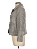 Boden 100% Polyester Tweed Gray Jacket Size 10 - photo 5