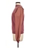 Hailey & Co. 100% Polyester Burgundy Long Sleeve Top Size M - photo 5