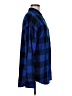 Old Navy 100% Cotton Checkered-gingham Blue Long Sleeve Button-Down Shirt Size M - photo 4