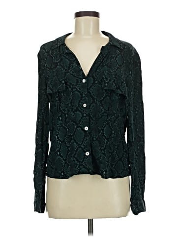 Zara TRF Long Sleeve Blouse (view 1)