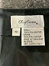 Oleg Cassini 100% Polyester Solid Black Formal Skirt Size 18 - photo 4