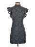Aqua 100% Polyester Gray Cocktail Dress Size XS - photo 1