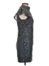 Aqua 100% Polyester Gray Cocktail Dress Size XS - photo 4