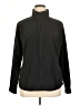 The North Face 100% Polyester Solid Black Track Jacket Size XL - photo 1