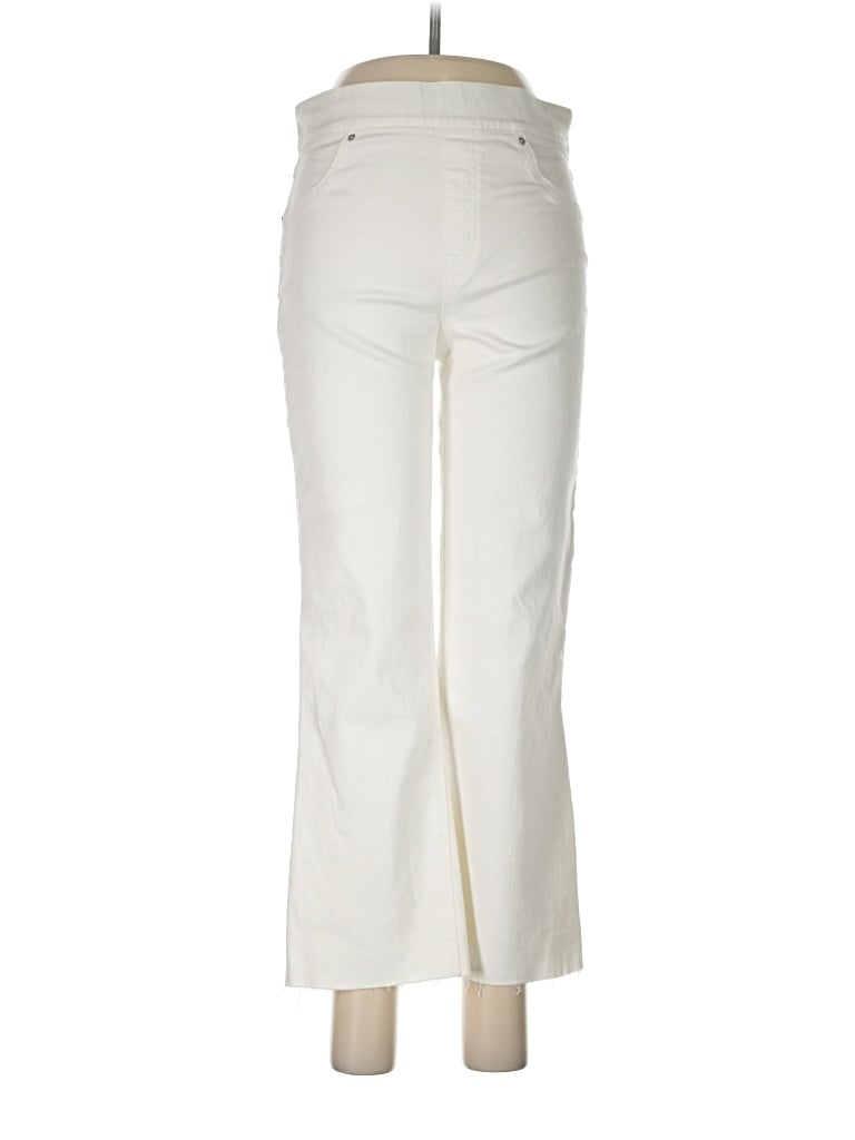 Pre-owned Spanx Jeans In Ivory