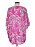 White Birch Pink 3/4 Sleeve Blouse Size M - photo 2