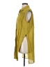 Hem & Thread Yellow Sleeveless Button-Down Shirt Size S - photo 5