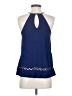 Ella Moss 100% Rayon Blue Sleeveless Top Size S - photo 2