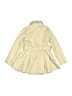 Tahari 100% Polyester Ivory Trenchcoat Size 3T - photo 2