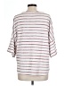 Max Studio Silver 3/4 Sleeve Top Size L - photo 2
