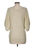 Frenchi 100% Acrylic Ivory Pullover Sweater Size M - photo 2