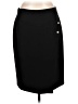 Ann Taylor Solid Black Formal Skirt Size 12 - photo 1