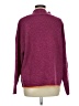 Elk Color Block Purple Wool Pullover Sweater Size 8 - photo 2